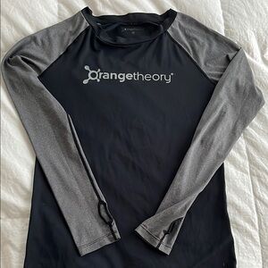 Orangetheory Coach Black and Gray Long Sleeve Shirt